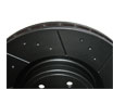 Close up image of Piranha Brake Discs showing quality of discs and design.